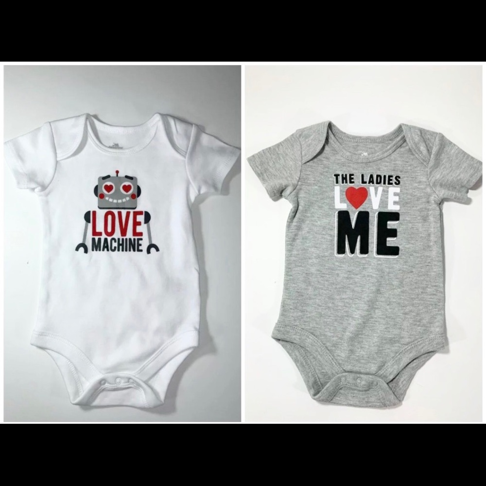New baby onesies (2pk)